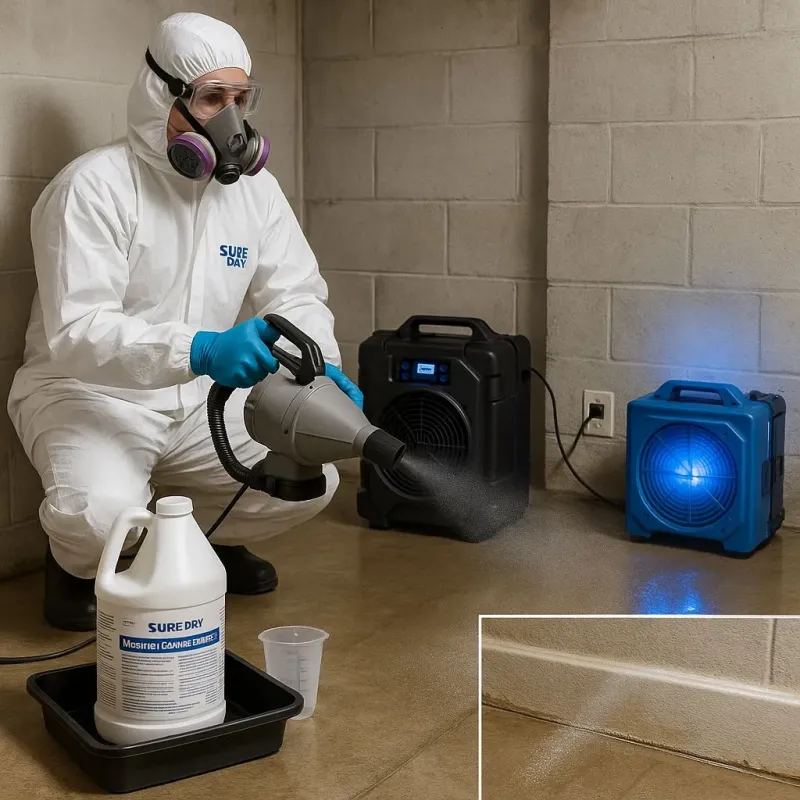 Sanitization and Odor Removal process in Daguao, PR