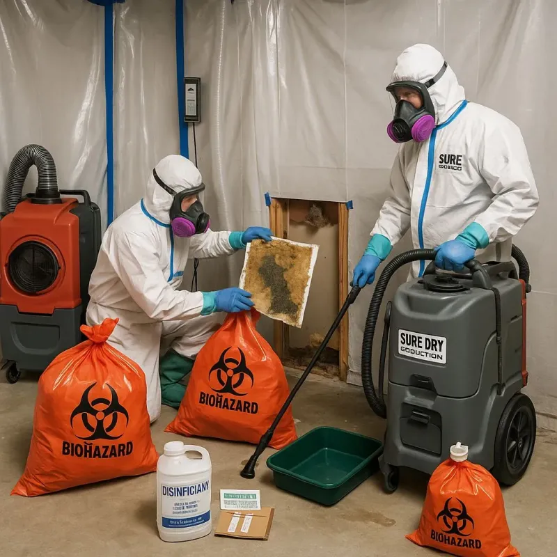 Contaminated Water Handling Protocols process in Daguao, PR